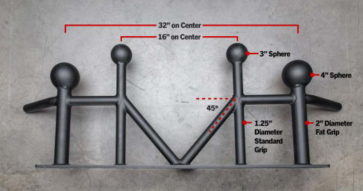 懸垂器具 ROGUE Pull-up Bar Rogue Monster Crown Pull-up Bar | Rogue Fitness